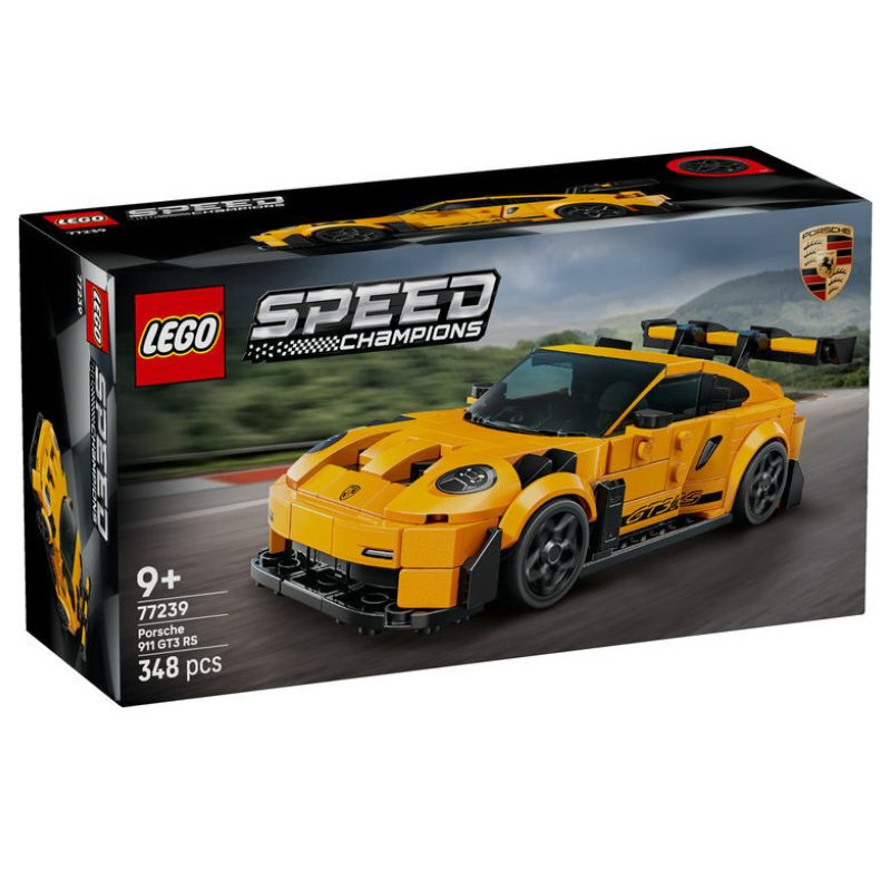 Lego speed champions porsche 911 gt3 rs super car 77239 for ages 9+ 348pcs, , medium-null