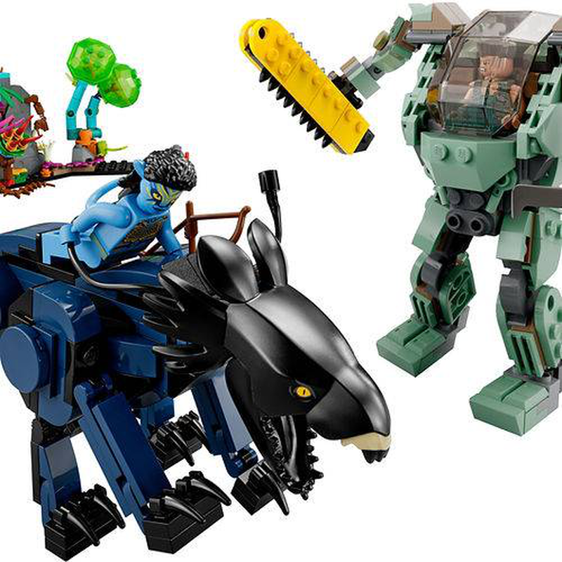 Lego 75571 avatar neytiri & thanator vs amp suit, , medium image number null