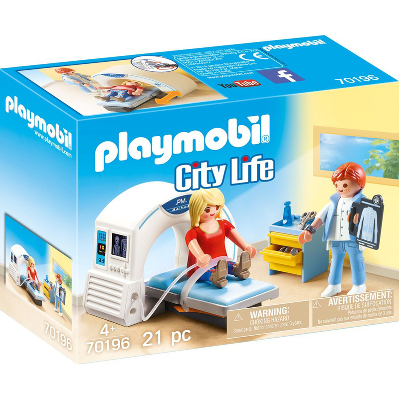 Playmobil 70196 hospital radiologist, , medium-null