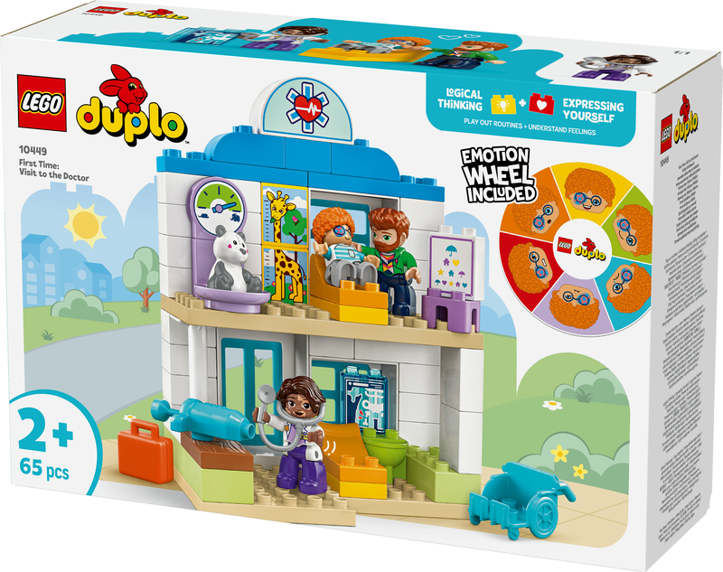 Lego duplo first time: visit with the doctor 10449 for ages 2+ 65pcs, , medium-null