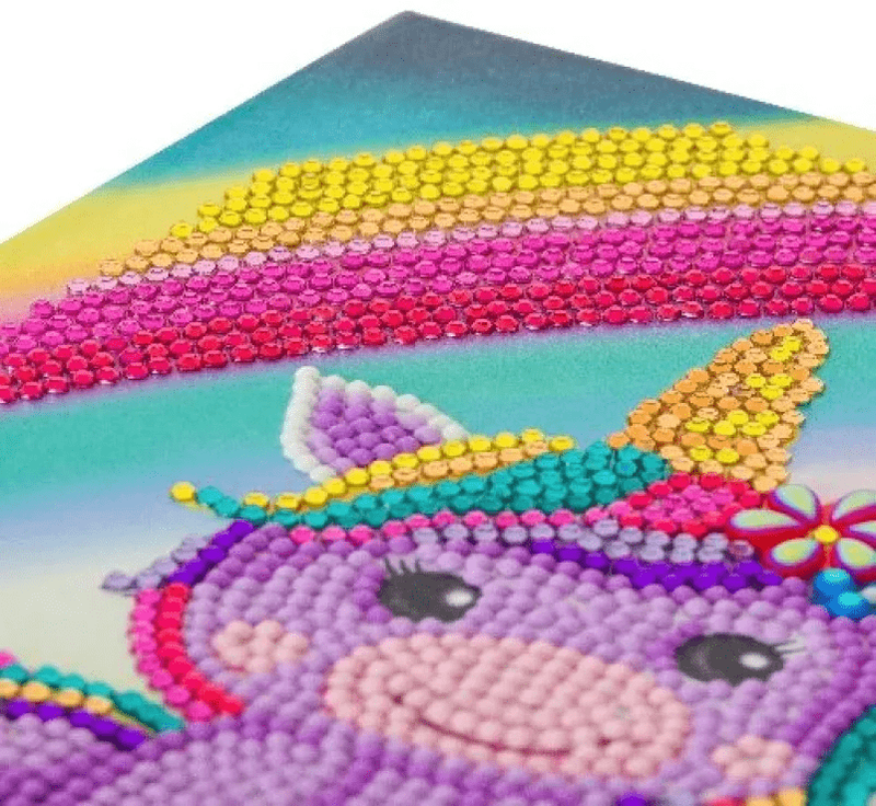 Product image: Craft buddy notebook crystal art unicorn smile, , medium-null