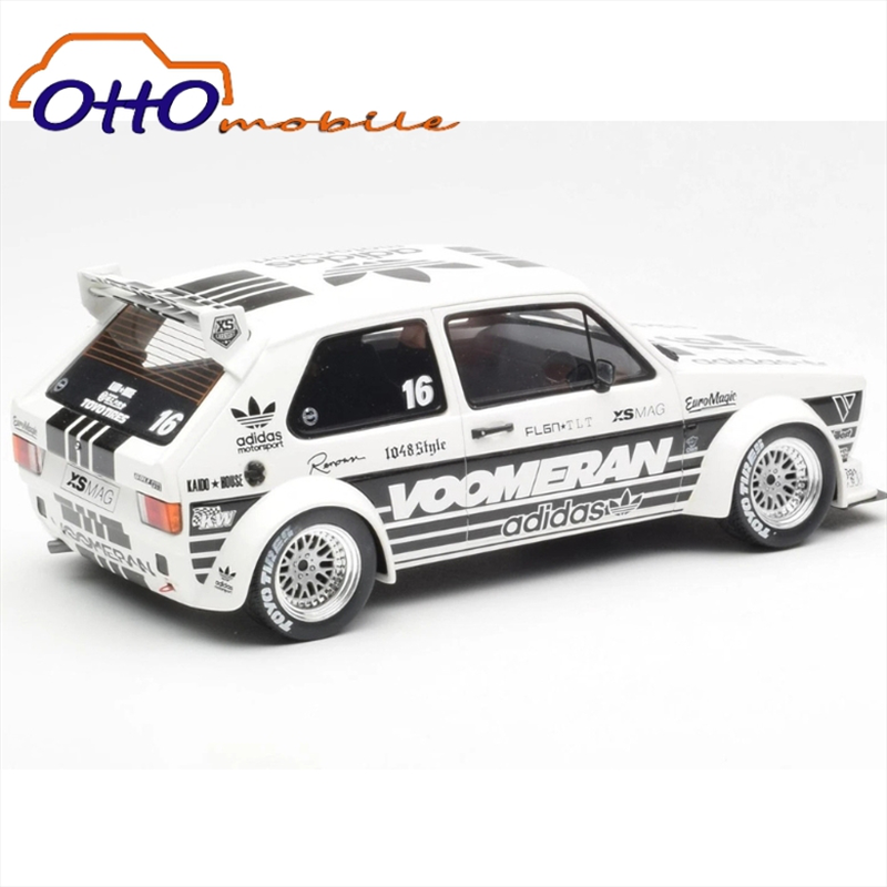 Ottomobile miniatures 1/18 volkswagen golf 1 gti *voomeran*, *resin series*, white/black, , medium image number null