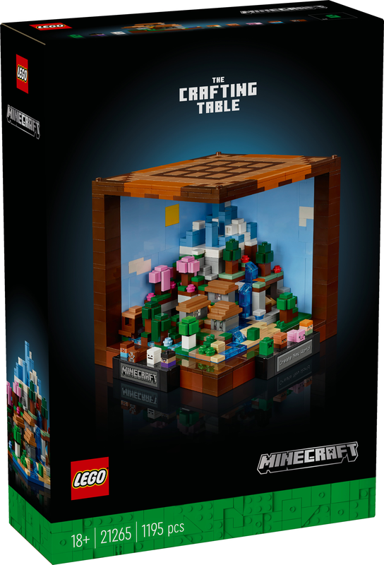 Lego minecraft the crafting table 21265 for ages 18+ 1195pcs, , medium-null