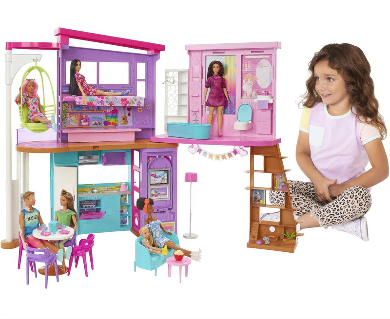 Barbie vacation house playset, , medium-null