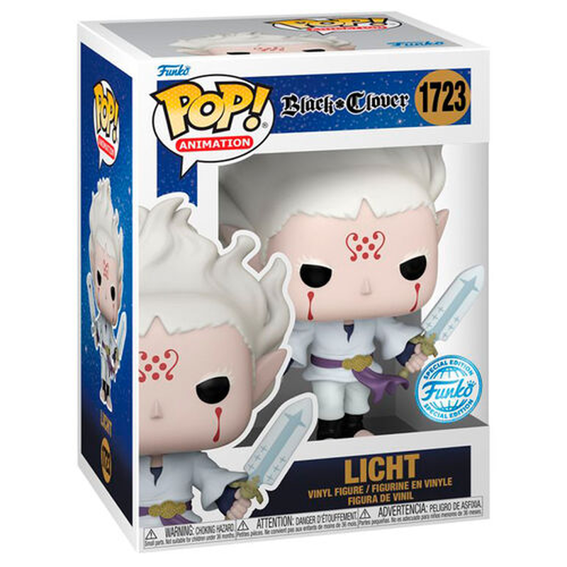 Funko pop! Animation: black clover licht with swords special edition figure, , medium-null