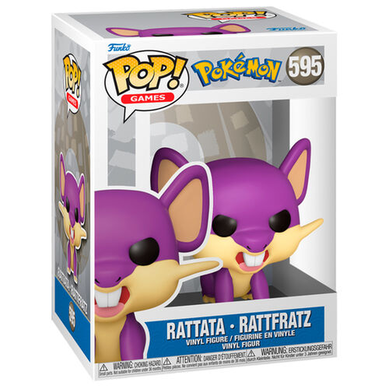 Pop funko! Games: pokemon rattata figure, , medium-null