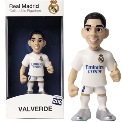 Minix figurine football stars: real madrid-  valverde - real madrid #208, , medium