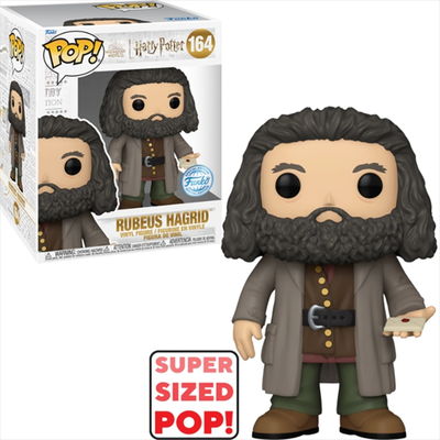 Funko pop! Super: harry potter - hagrid with letter special edition #164 vinyl figure 6 inch, , medium