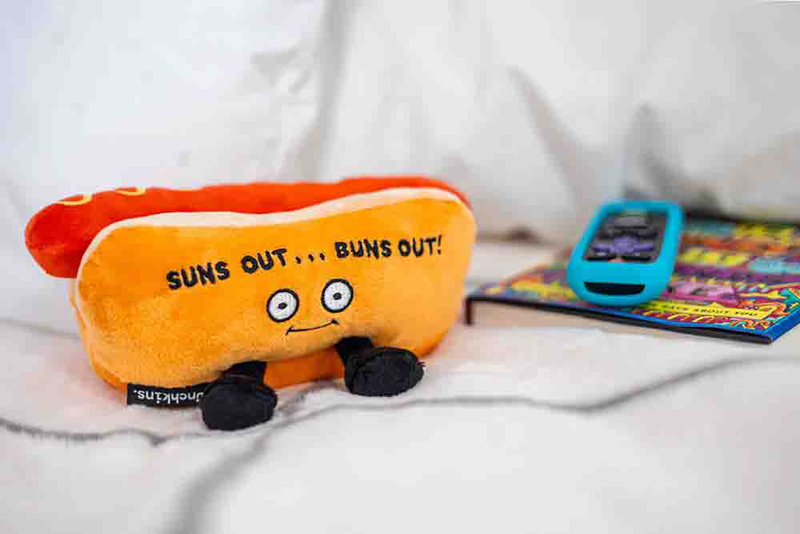 Punchkins plush hot dog suns out...buns out, , medium-null