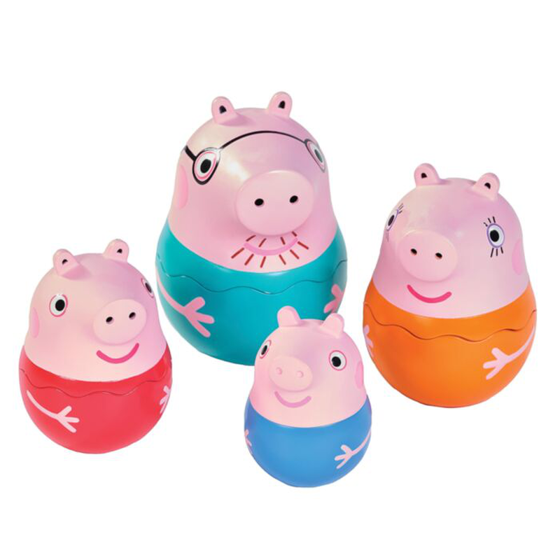 Tomy toomies peppa pig - peppa's nesting family, , medium-null