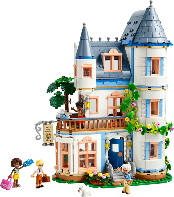 Lego friends castle bed and breakfast 42638 for ages 12+ 1311pcs, , medium-null