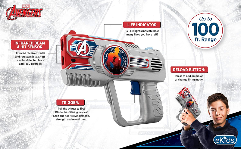 Avengers laser tag blasters, , medium-null
