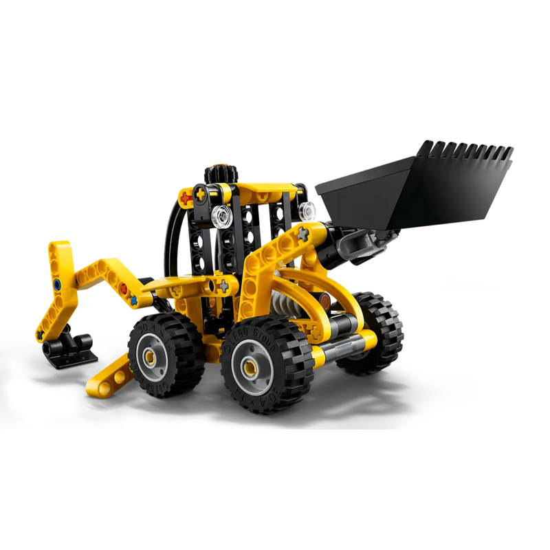Lego technic backhoe loader 42197 for ages 7+ 104pcs, , medium-null