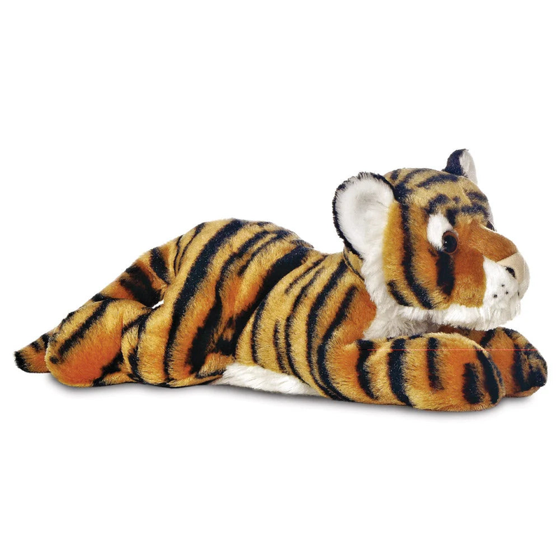 Aurora flopsie indira bengal tiger soft toy, , medium image number null