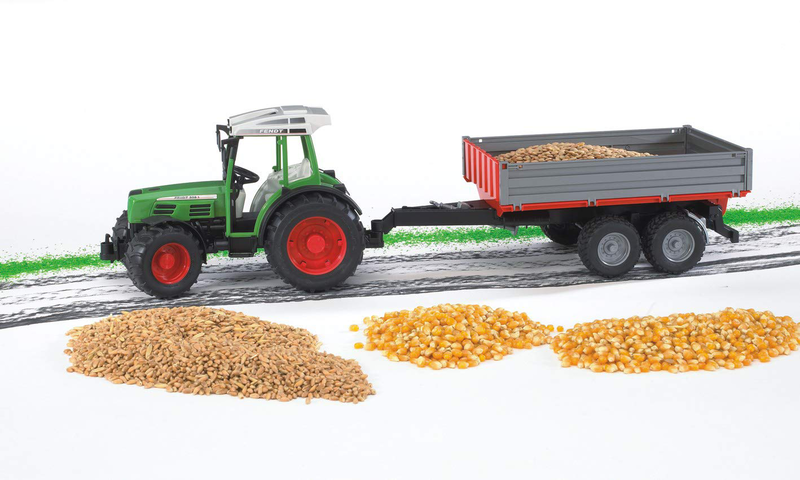 Bruder 02104 fendt 209 s with tipping trolley 3y+, , medium-null