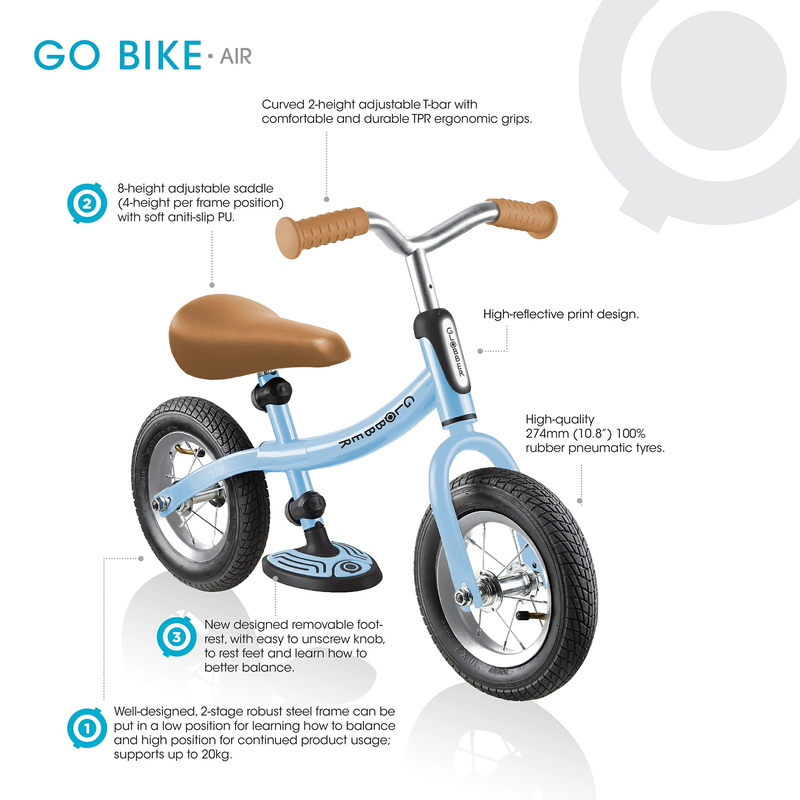 Globber go bike Air balance bike 615-200, , medium-null