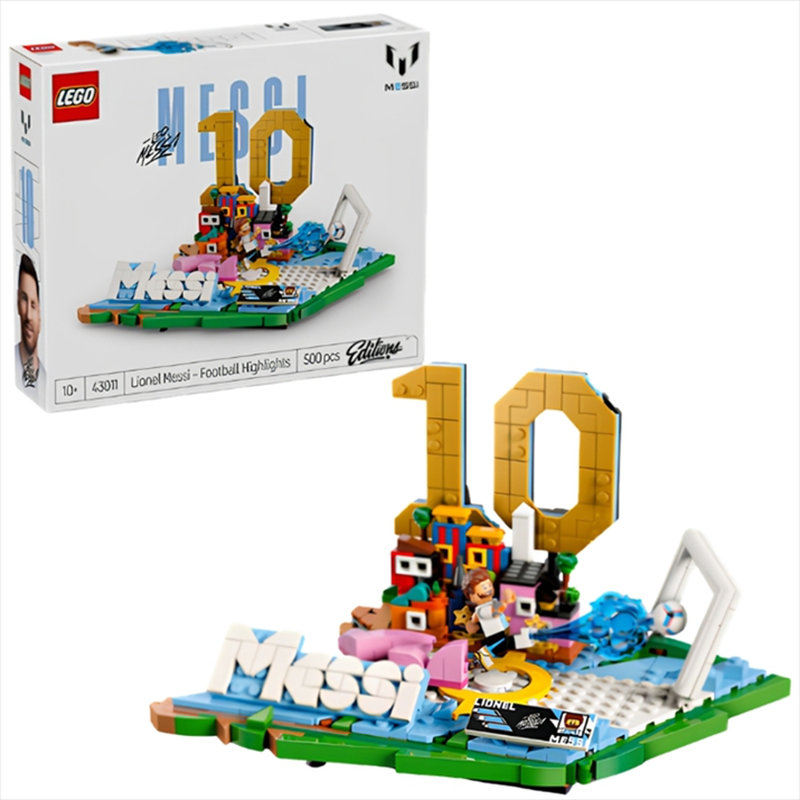 Lego editions: lionel messi &ndash; football highlights 43011, , medium-null