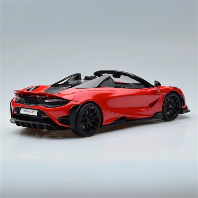 Product image: Gt spirit 1/18 2021 mclaren 765lt spider *resin series*, vermillon red, , medium-null