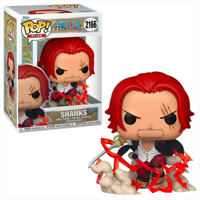 Funko pop! Plus: one piece - shanks #2166 vinyl figure, , medium