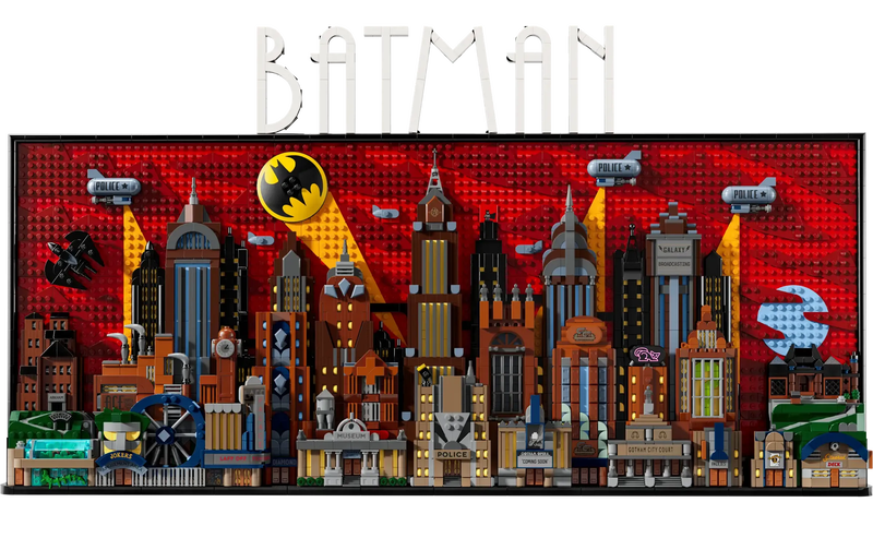 Product image: Lego art 76271 batman the animated series gotham city, , medium-null