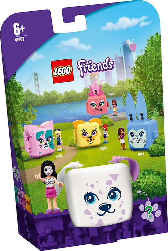 Lego friends 41663 emma's dalmatian cube, , medium-null
