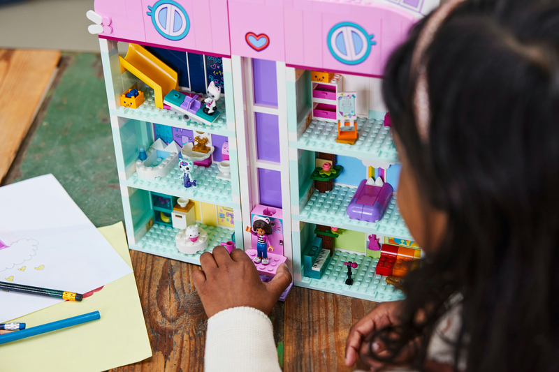 Lego gabby's dollhouse 10788 for ages 4+ 498pcs, , medium-null