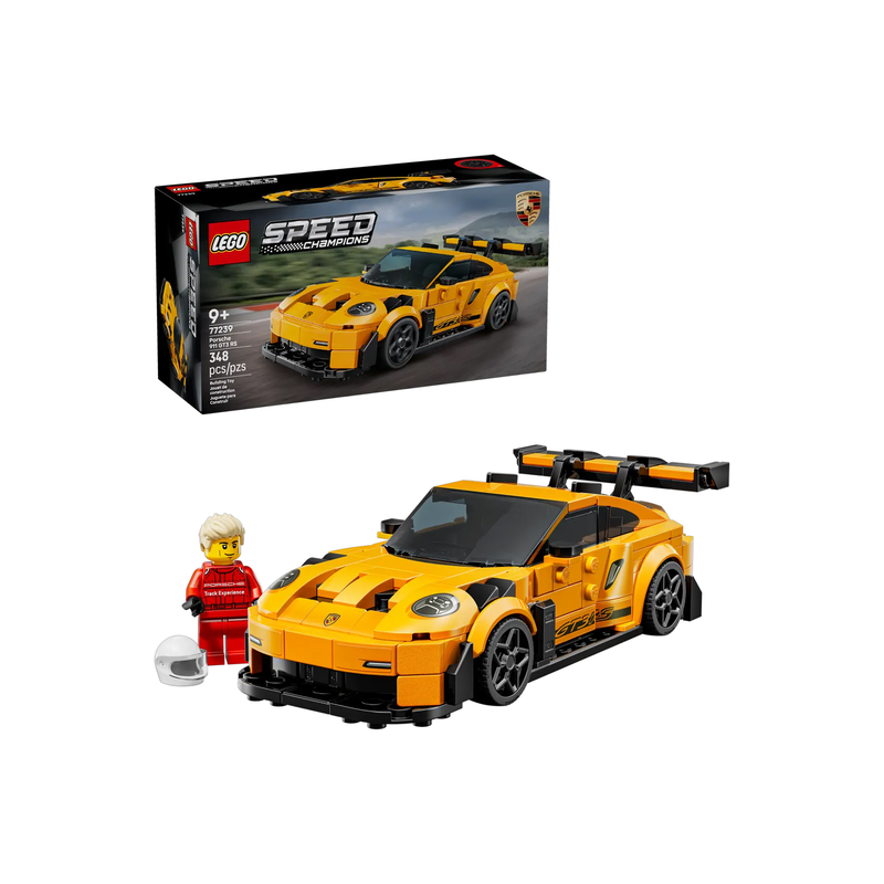 Lego speed champions porsche 911 gt3 rs super car, , medium-null