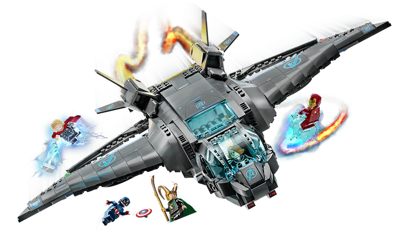 Product image: Lego marvel 76248 the avengers quinjet, , medium-null