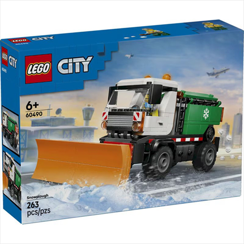 Lego 60490 city - snowplow, , medium-null