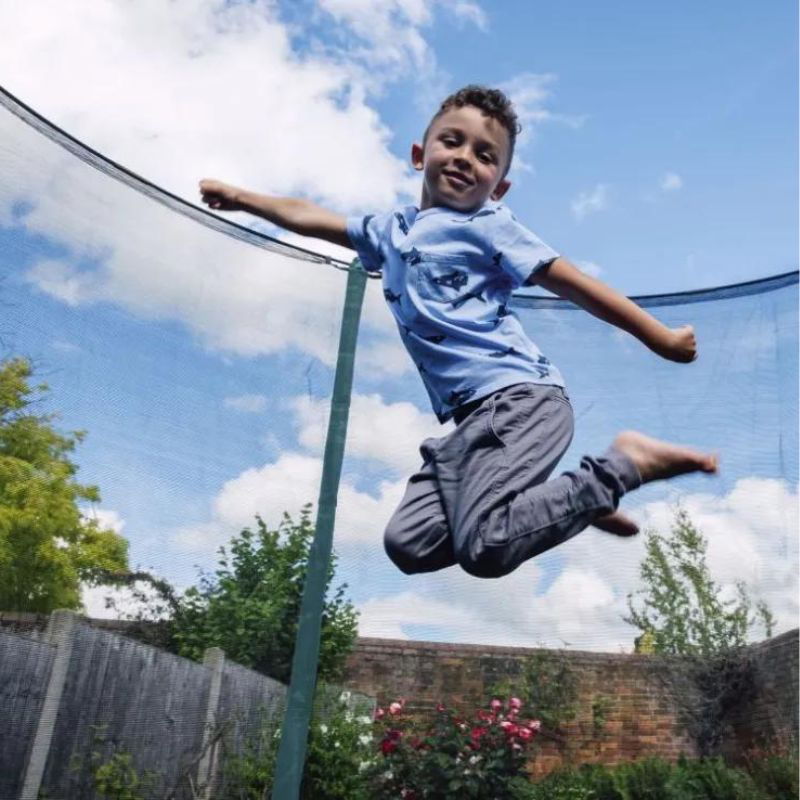 Product image: Plum trampoline with net fun 240cm 30377, , medium-null