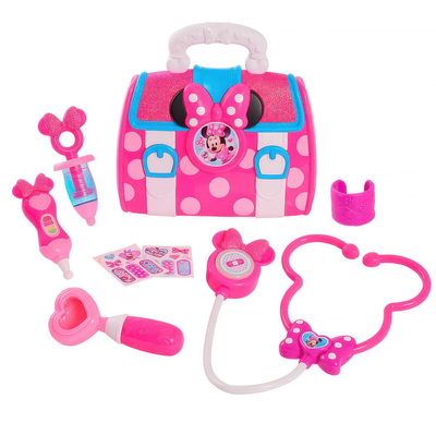 Minnie mouse happy helpers bow-care doctor bag set
