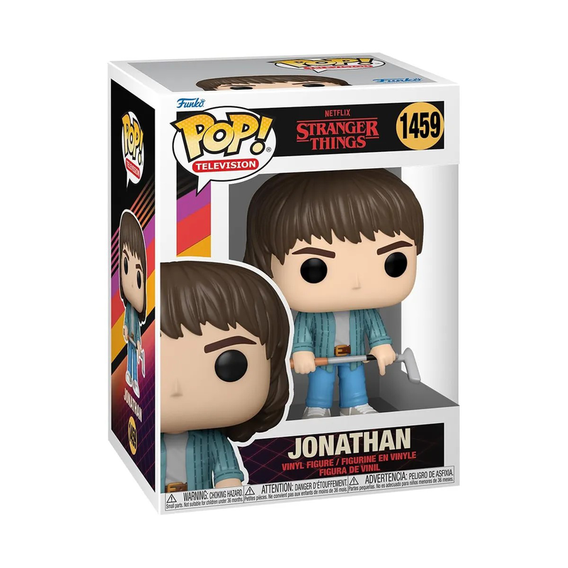 Pop funko! Television: stranger things jonathan with golf club figure, , medium-null