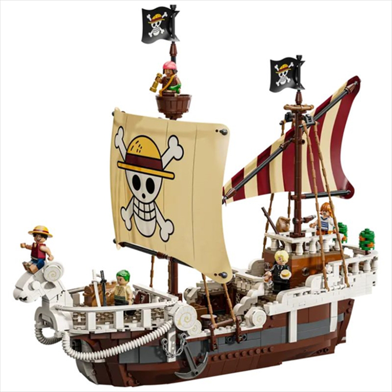 Lego one piece the going merry pirate ship 75639 for ages 10+ 1376pcs, , medium-null