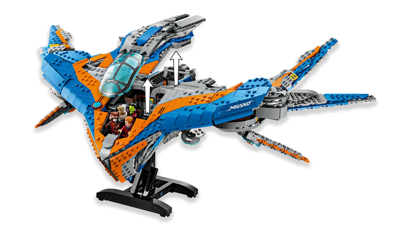 Lego marvel 76286 guardians of the galaxy: the milano, , medium-null