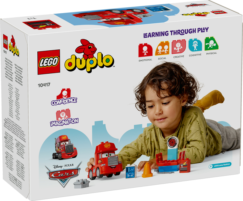 Lego duplo mack at the race 10417 for ages 2+ 14pcs, , medium-null
