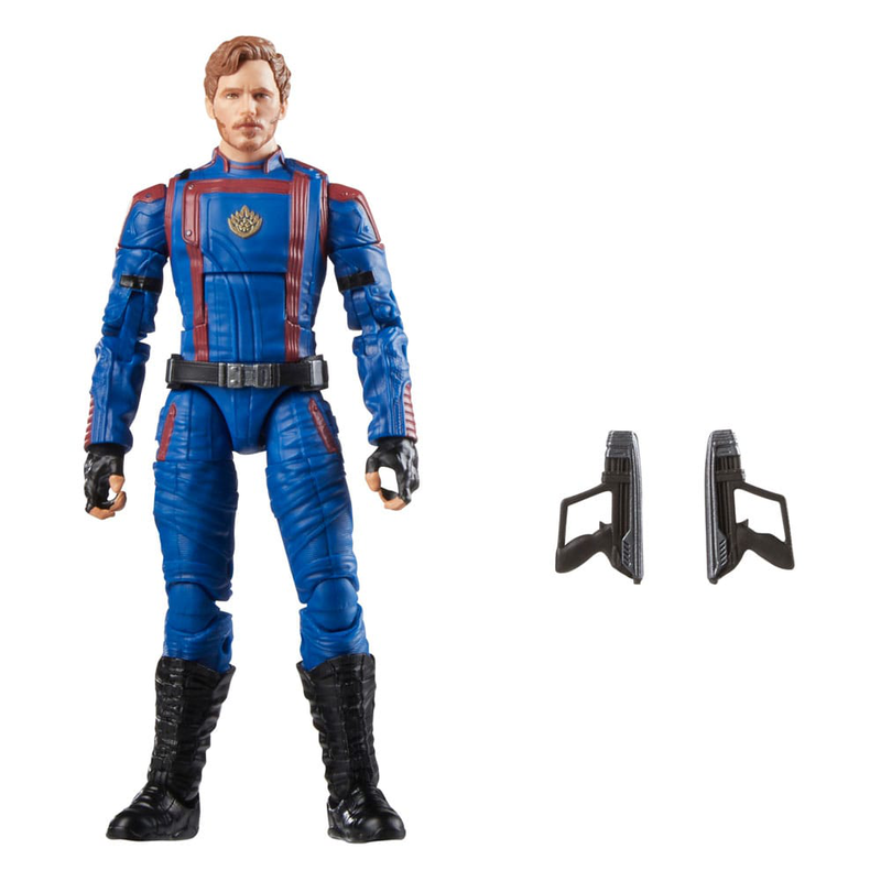 Hasbro - guardians of the galaxy comics marvel legends action figure star-lord 15 cm, , medium-null