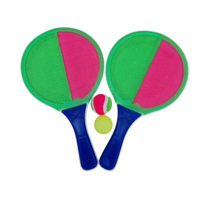 Wooden catch ball set