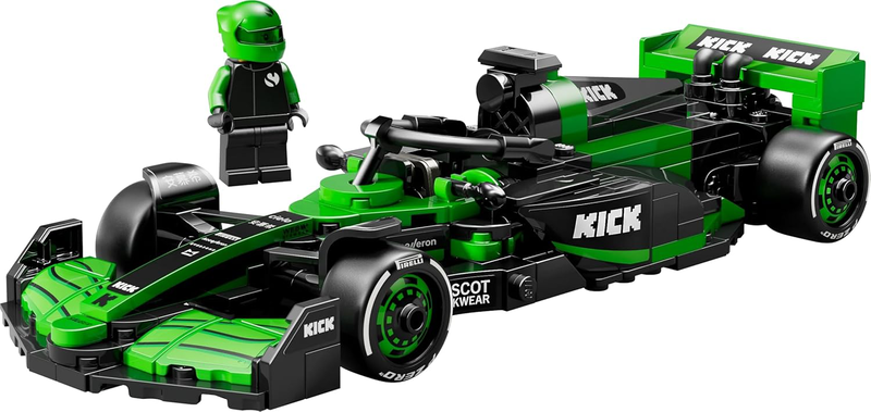 Lego speed champions kick sauber f1 team c44 race car, , medium-null