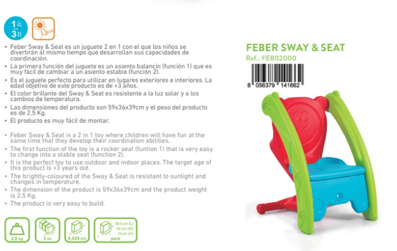 Product image: Feber sway & seat feb02000, , medium-null