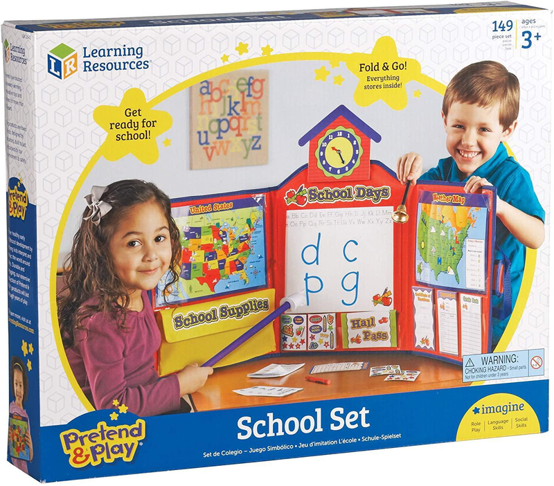 Learning resources pretend & play school set, , medium image number null