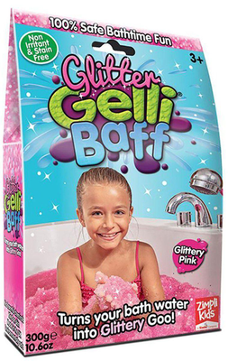 Zimpli kids glitter gelli baff 300g - glittery pink, , medium