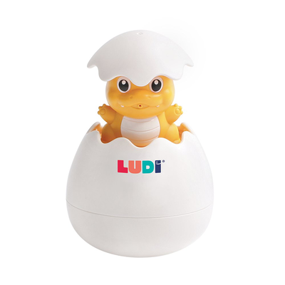 Bath egg dino