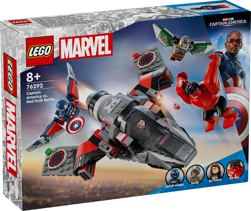 Lego marvel captain america vs. Red hulk battle 76292 for ages 8+ 223pcs, , medium-null