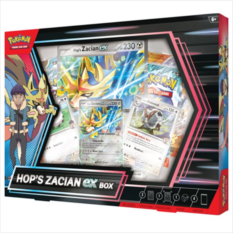 Pokemon  hop’s zacian ex box pok101588, , medium-null