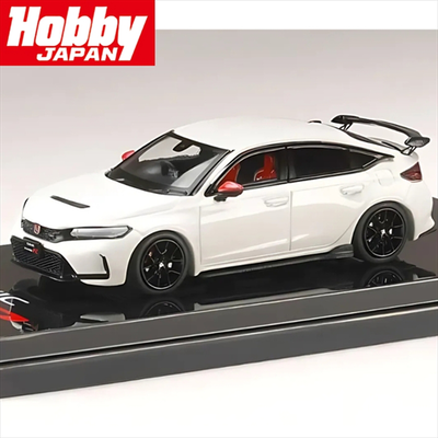 Hobby japan 1/64 honda civic type r fl5 Genuine options, championship white, , medium