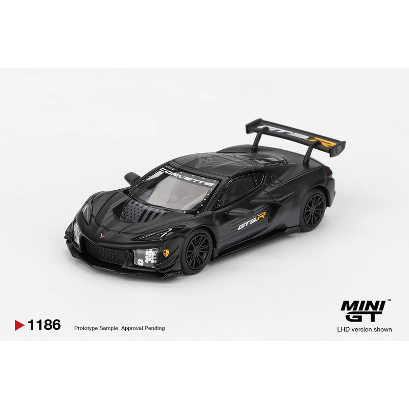 Mini gt 1:64 chevrolet corvette z06 gt3.r road america test car 2025 mgt01186-l, , medium-null