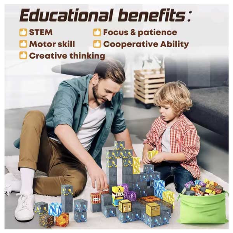 Product image: Μαγνητικά blocks κατασκευών - forest, , medium-null