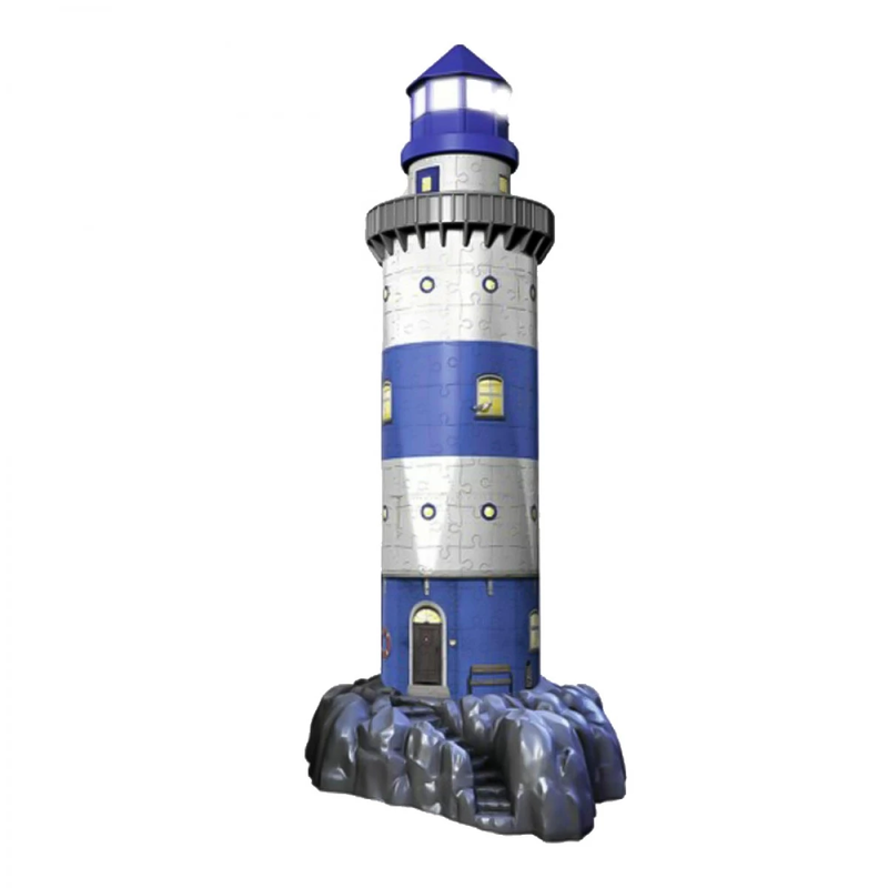 Ravensburger 3d &pi;&alpha;&zeta;&lambda; night edition &phi;&alpha;&rho;&omicron;&sigmaf; 12577 (216 &tau;&epsilon;&mu;.), , medium-null