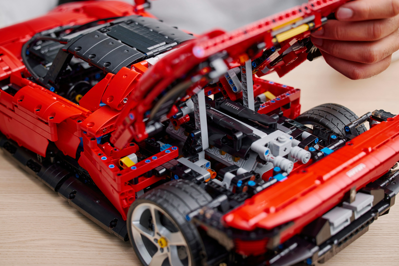 Lego technic ferrari daytona sp3 42143 for ages 18+ 3778pcs, , medium-null