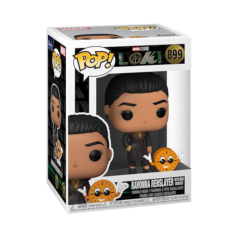 Loki series ravonna renslayer with miss minutes funko pop! Vinyl figure and buddy #899, , medium-null